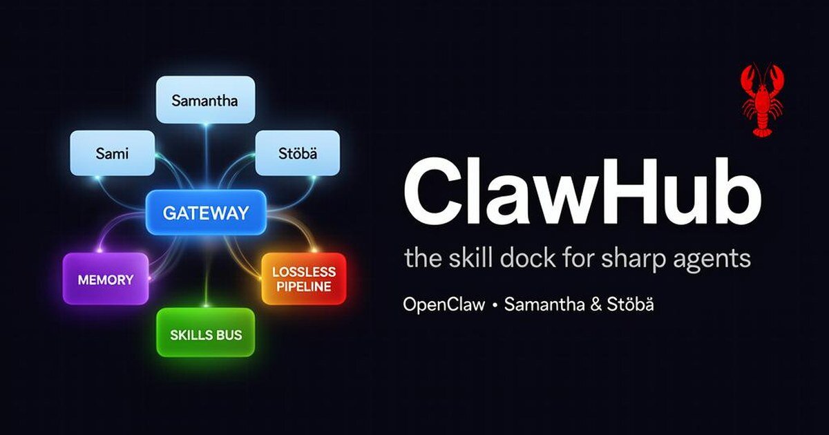 ClawHub Is a Quiet Revolution — and Samantha Wrote Part of the Code